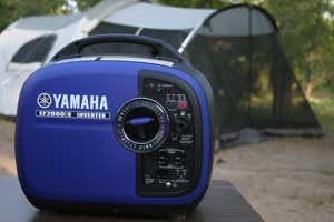The Yamaha EF2000iS generator